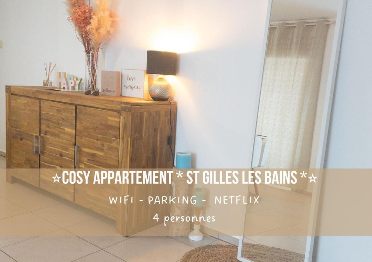 Cosy Appartement T2 52M2 St Gilles Les Bains 생질레방 외부 사진